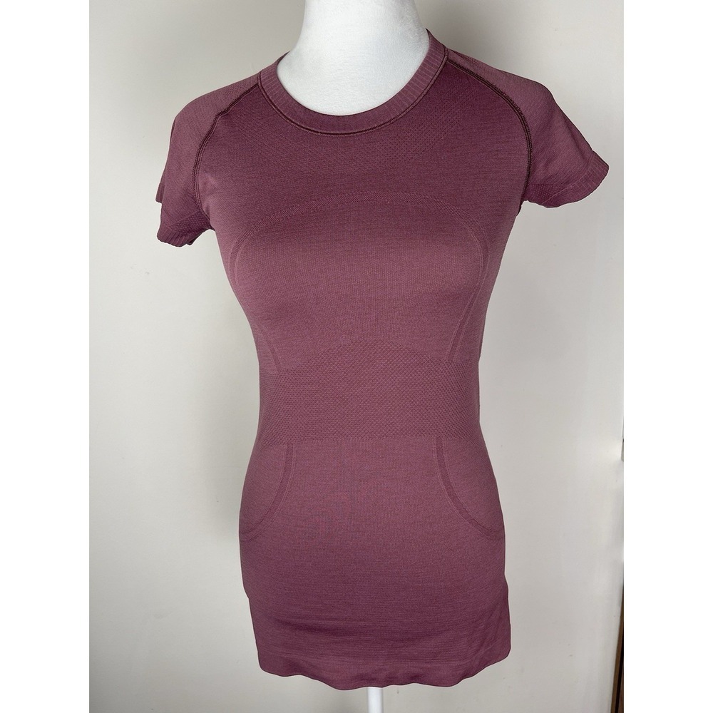 Lululemon Swiftly Tech Short Sleeve Sz 6 Active Sporty Athletic